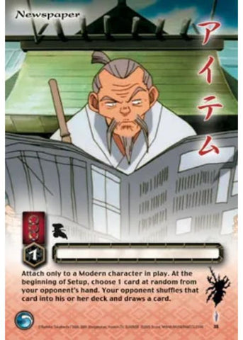 InuYasha TCG | Newspaper - Kijin #38 | The Nerd Merchant