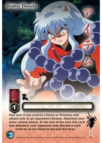 InuYasha TCG | Sutra Beads - Kijin #42 | The Nerd Merchant