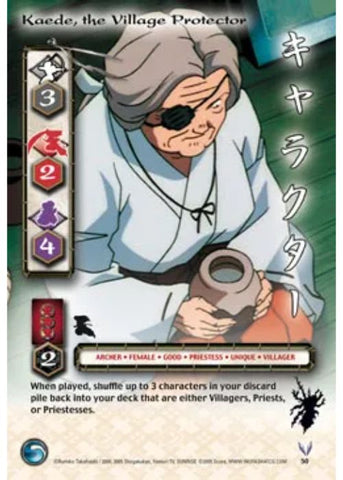 InuYasha TCG | Kaede The Village Protector - Kijin #50 | The Nerd Merchant