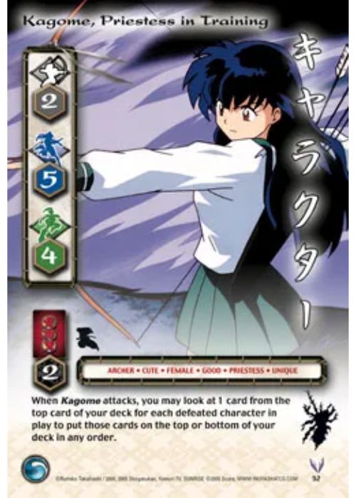 InuYasha TCG | Kagome Priestess in Training - Kijin #52 | The Nerd Merchant