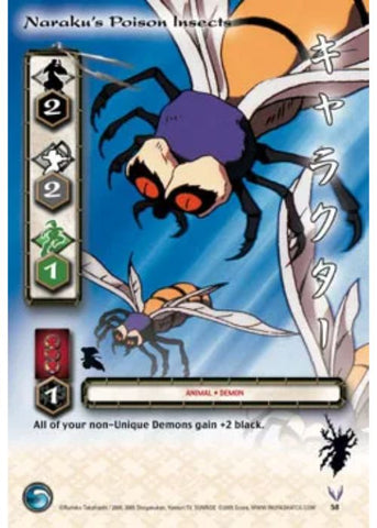 InuYasha TCG | Naraku's Poisonous Insects - Kijin #58 | The Nerd Merchant