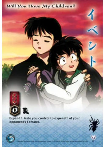 InuYasha TCG | Will You Have My Children? - Kijin #77 | The Nerd Merchant