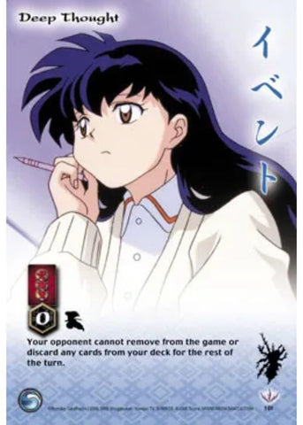 InuYasha TCG | Deep Thought (Foil)  - Kijin #101 | The Nerd Merchant