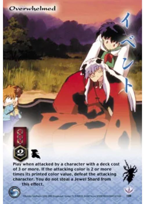 InuYasha TCG | Overwhelmed (Foil)  - Kijin #108 | The Nerd Merchant