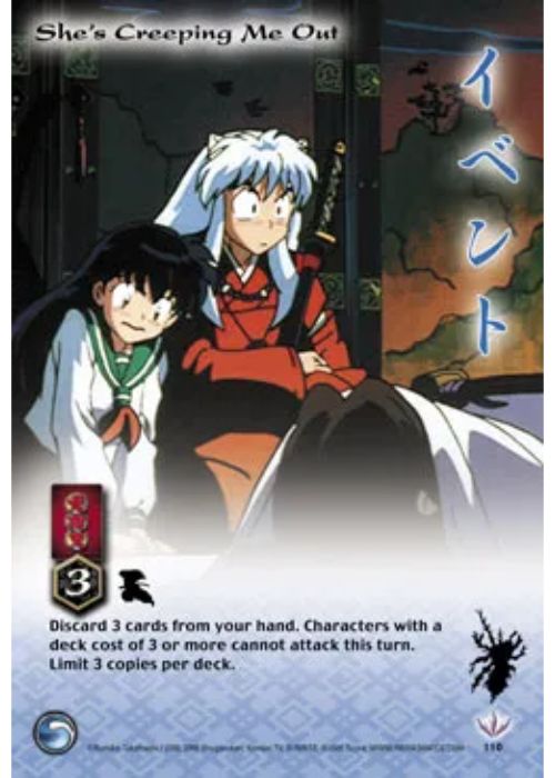 InuYasha TCG | She's Creeping Me Out (Foil)  - Kijin #110 | The Nerd Merchant