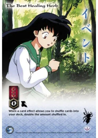 InuYasha TCG | The Best Healing Herbs (Foil)  - Kijin #112 | The Nerd Merchant