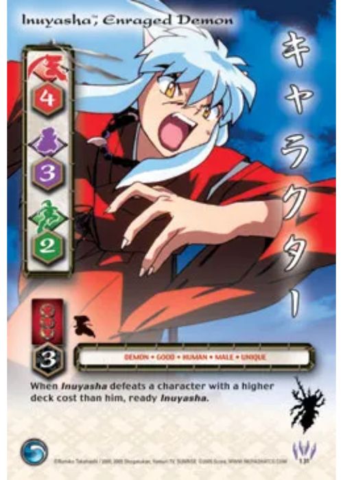 InuYasha TCG | Inuyasha Enraged Demon (Foil)  - Kijin #131 | The Nerd Merchant