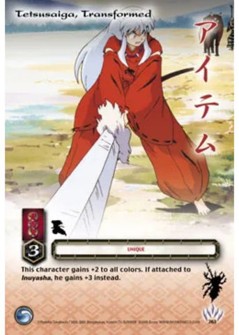 InuYasha TCG | Tetsusaiga Transformed (Foil)  - Kijin #263 | The Nerd Merchant