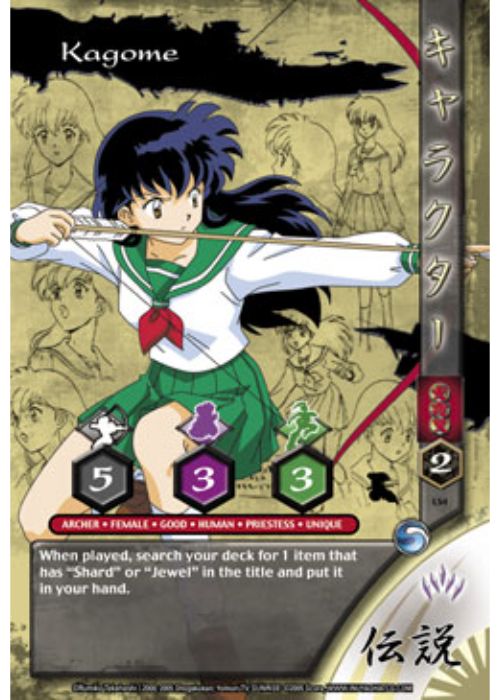 InuYasha TCG | Kagome (Foil) - Kijin #LS4 | The Nerd Merchant