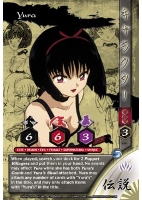 InuYasha TCG | Yura (Foil) - Kijin #LS11 | The Nerd Merchant