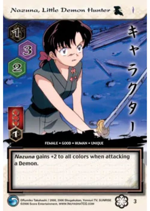 InuYasha TCG | Nazuna Little Demon Hunter - Saisei #3 | The Nerd Merchant