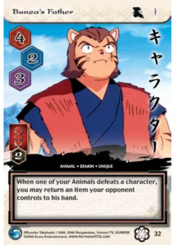 InuYasha TCG | Bunza's Father - Saisei #32 | The Nerd Merchant