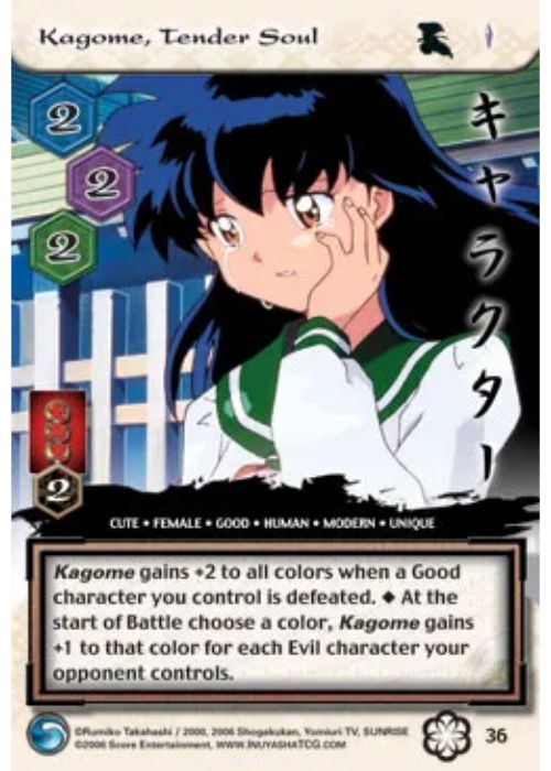 InuYasha TCG | Kagome Tender Soul - Saisei #36 | The Nerd Merchant