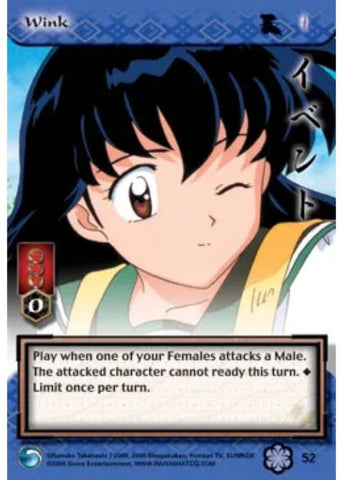 InuYasha TCG | Wink - Saisei #52 | The Nerd Merchant