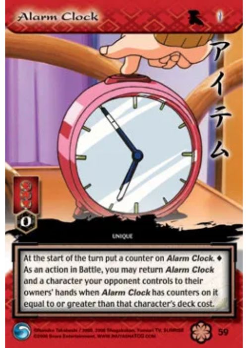 InuYasha TCG | Alarm Clock - Saisei #59 | The Nerd Merchant