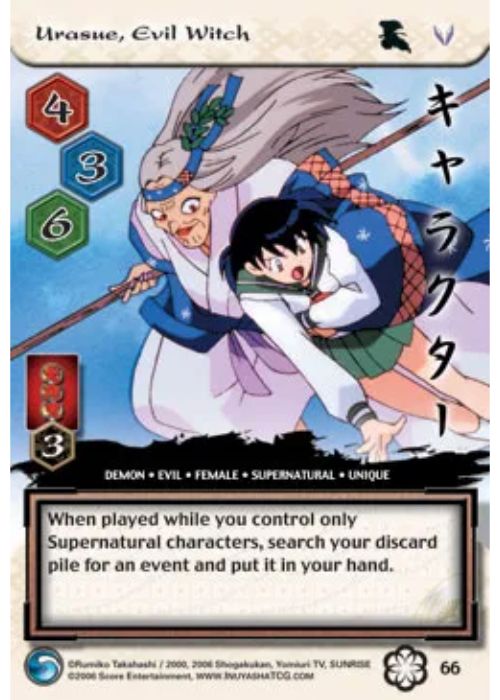 InuYasha TCG | Urasue Evil Witch - Saisei #66 | The Nerd Merchant