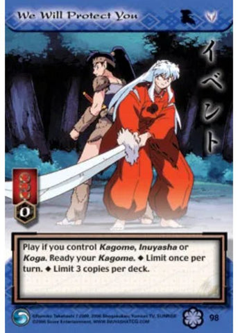 InuYasha TCG | We Will Protect You - Saisei #98 | The Nerd Merchant