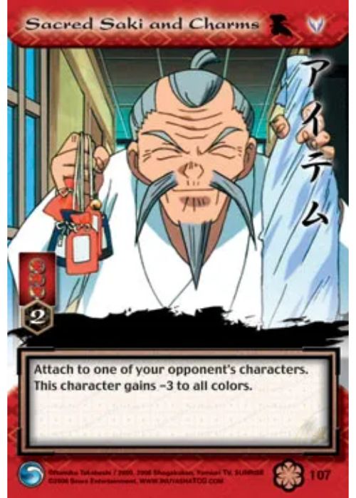 InuYasha TCG | Sacred Saki and Charms - Saisei #107 | The Nerd Merchant