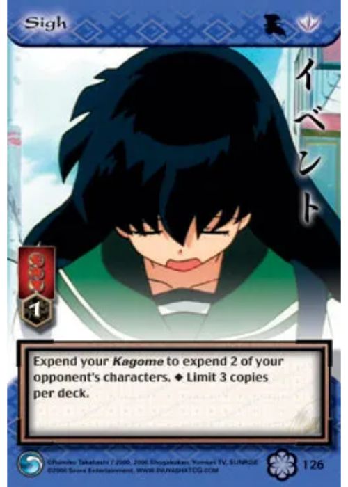 InuYasha TCG | Sigh (Foil)  - Saisei #126 | The Nerd Merchant