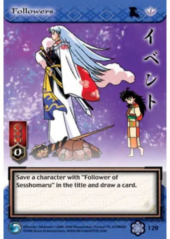 InuYasha TCG | Followers (Foil)  - Saisei #129 | The Nerd Merchant