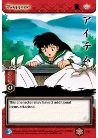 InuYasha TCG | Baggage (Foil)  - Saisei #141 | The Nerd Merchant