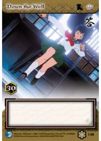 InuYasha TCG | Down the Well (Foil)  - Saisei #149 | The Nerd Merchant