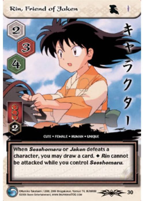 InuYasha TCG | Rin, Friend of Jaken - Shimei #30 | The Nerd Merchant