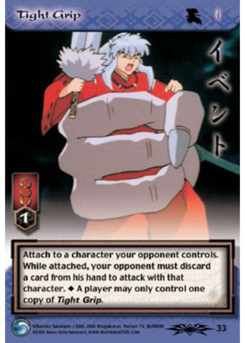 InuYasha TCG | Tight Grip - Shimei #33 | The Nerd Merchant