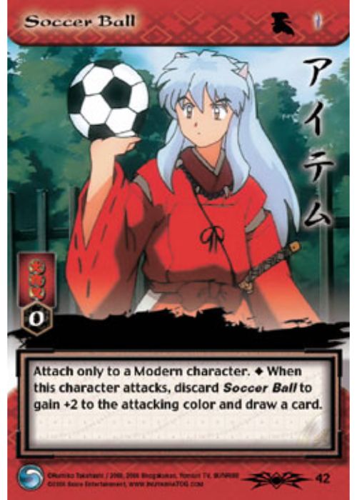 InuYasha TCG | Soccer Ball - Shimei #42 | The Nerd Merchant