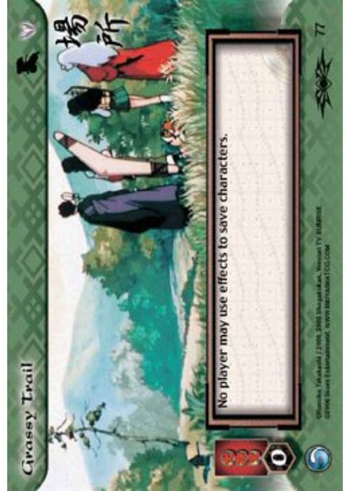 InuYasha TCG | Grassy Trail - Shimei #77 | The Nerd Merchant