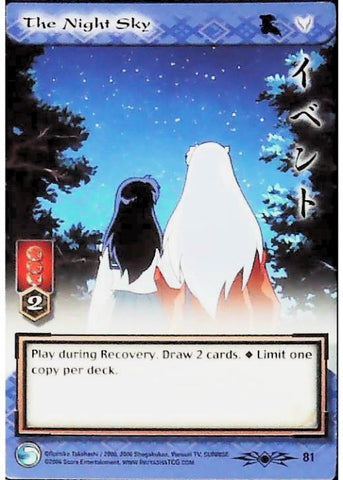 InuYasha TCG | The Night Sky - Shimei #81 | The Nerd Merchant