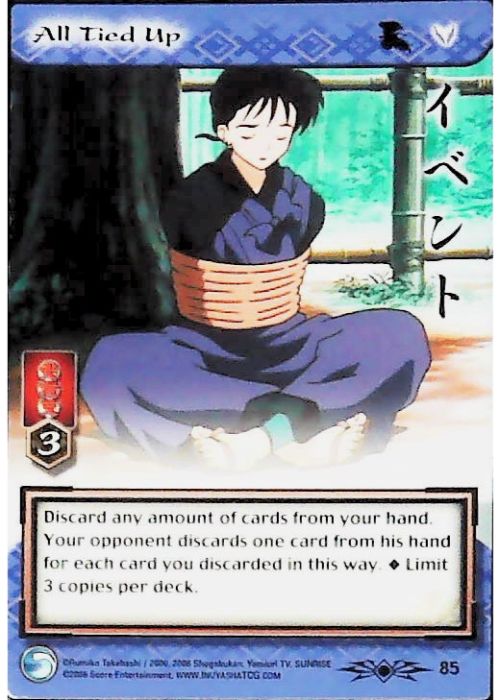 InuYasha TCG | All Tied Up - Shimei #85 | The Nerd Merchant