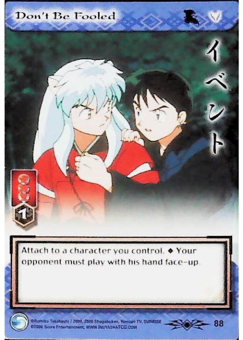 InuYasha TCG | Don't Be Fooled - Shimei #88 | The Nerd Merchant