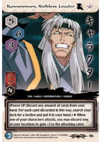 InuYasha TCG | Kawaramaru, Ruthless Leader (Foil) - Shimei #96 | The Nerd Merchant