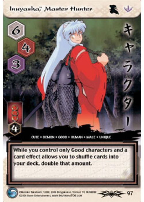 InuYasha TCG | Inuyasha, Master Hunter (Foil) - Shimei #97 | The Nerd Merchant