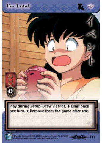 InuYasha TCG | I'm Late! (Foil) - Shimei #111 | The Nerd Merchant