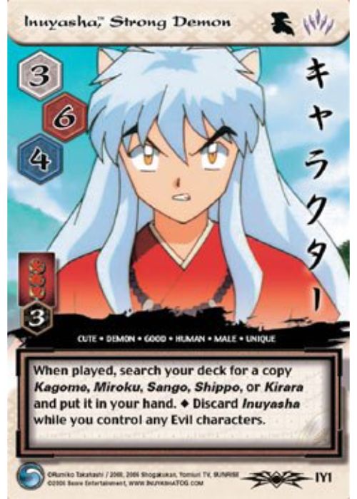 InuYasha TCG | Inuyasha, Strong Demon - Shimei IY1 | The Nerd Merchant