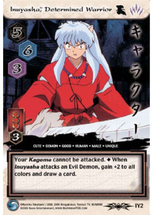 InuYasha TCG | Inuyasha, Determined Warrior - Shimei IY2 | The Nerd Merchant