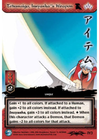 InuYasha TCG | Tetsusaiga, Inuyasha's Weapon - Shimei IY3 | The Nerd Merchant