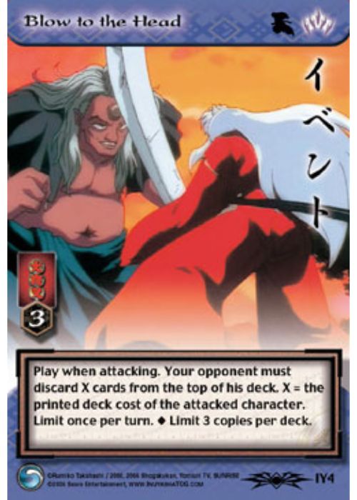 InuYasha TCG | Blow to the Head - Shimei IY4 | The Nerd Merchant