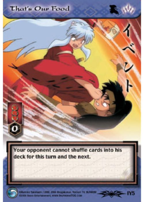 InuYasha TCG | That's Our Food - Shimei IY5 | The Nerd Merchant