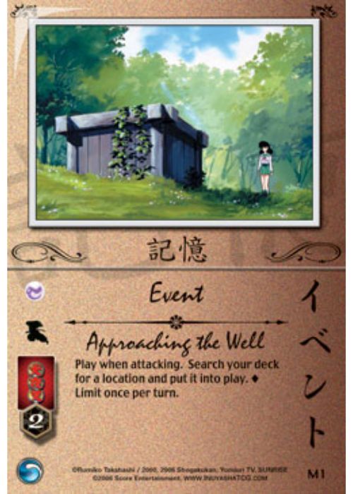 InuYasha TCG | Approaching the Well (Foil) - Shimei #M1 | The Nerd Merchant