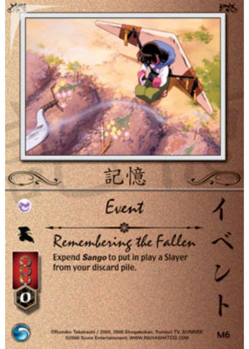 InuYasha TCG | Remembering the Fallen (Foil) - Shimei #M6 | The Nerd Merchant