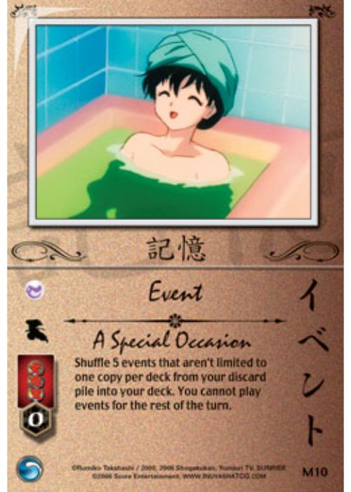 InuYasha TCG | A Special Occasion (Foil) - Shimei #M10 | The Nerd Merchant