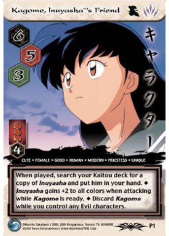 InuYasha TCG | Kagome, Inuyahsa's Friend - Shimei P1 | The Nerd Merchant