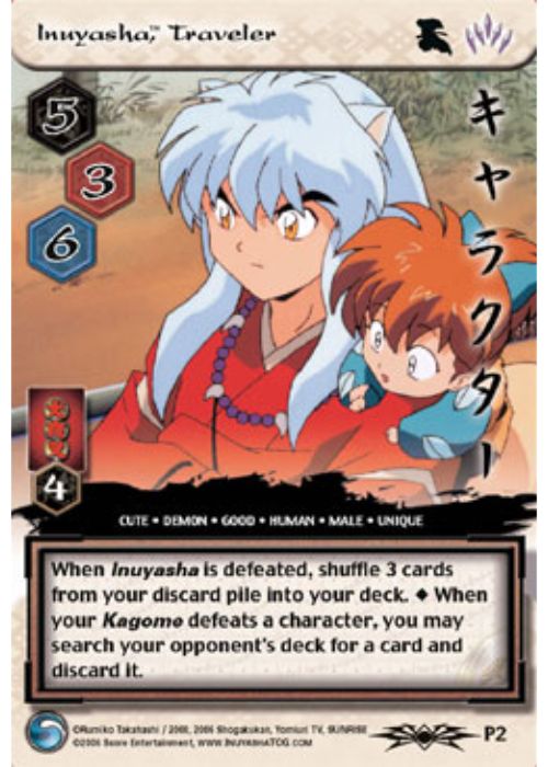 InuYasha TCG | Inuyasha, Traveler - Shimei P2 | The Nerd Merchant