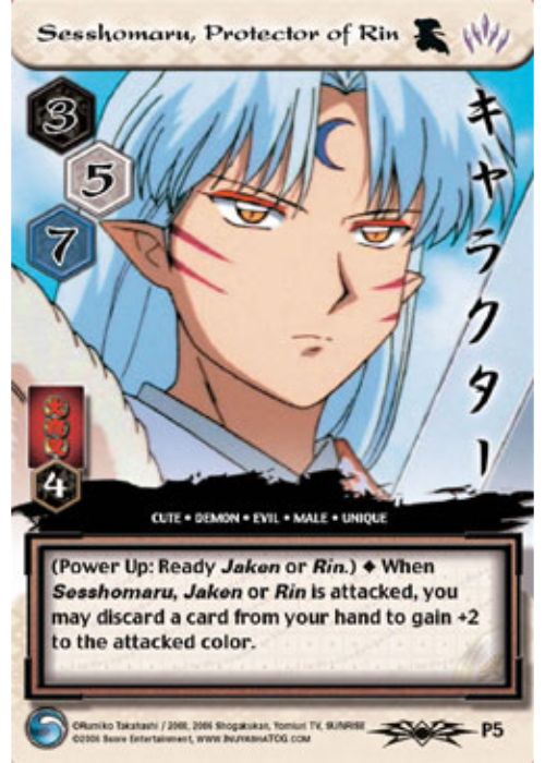 InuYasha TCG | Sesshomaru, Protector of Rin - Shimei P5 | The Nerd Merchant