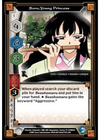 InuYasha TCG | Sara Young Princess (Foil)  - Tensei #1 | The Nerd Merchant