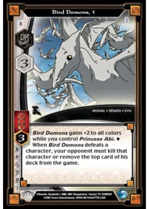 InuYasha TCG | Bird Demons 1 (Foil)  - Tensei #8 | The Nerd Merchant