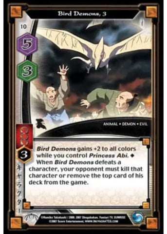 InuYasha TCG | Bird Demons 3 (Foil)  - Tensei #10 | The Nerd Merchant